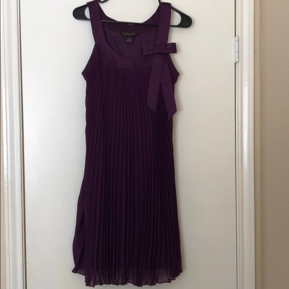 Signature by Robbie Bee Purple Dress